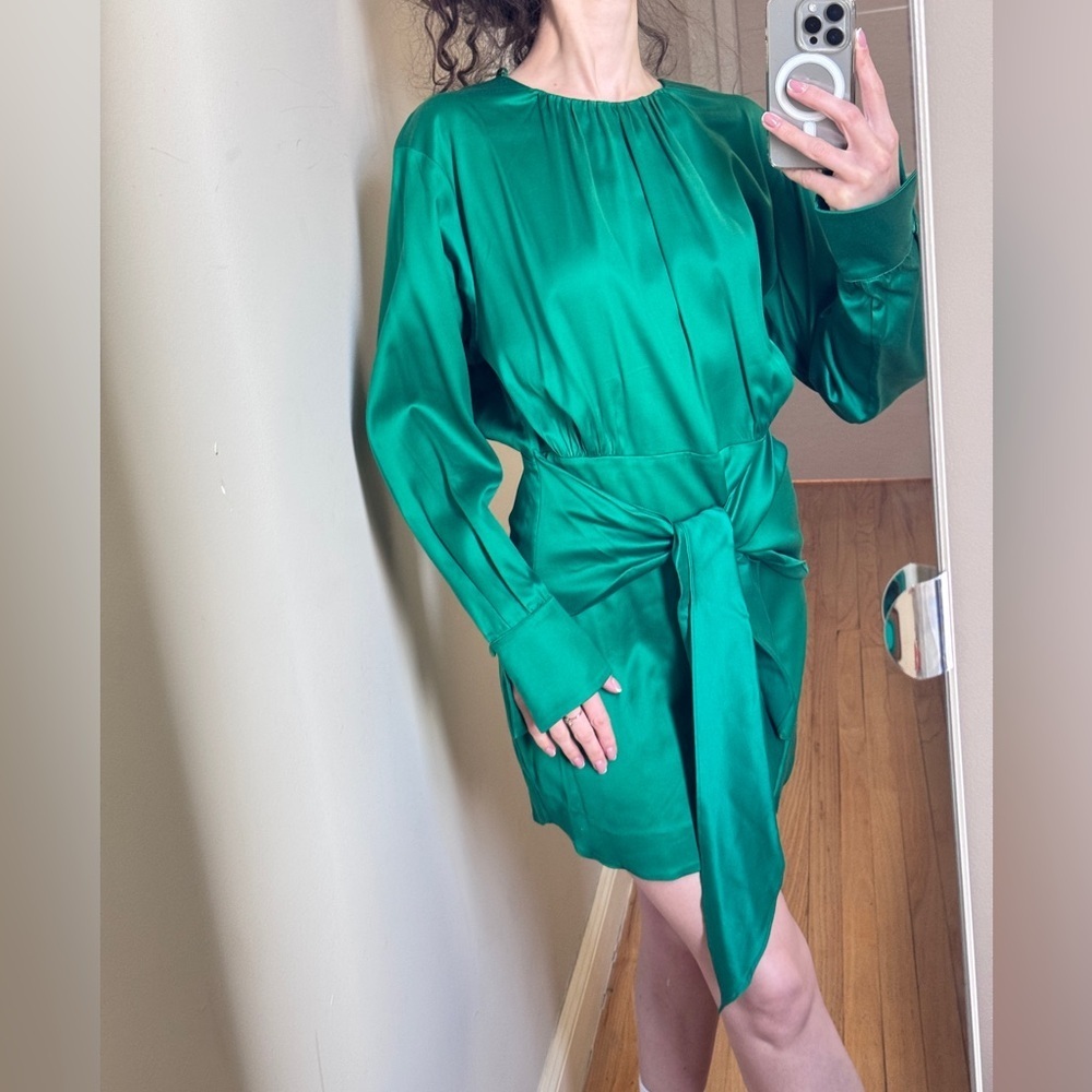 NWT & other Stories Green Dress in Size 6